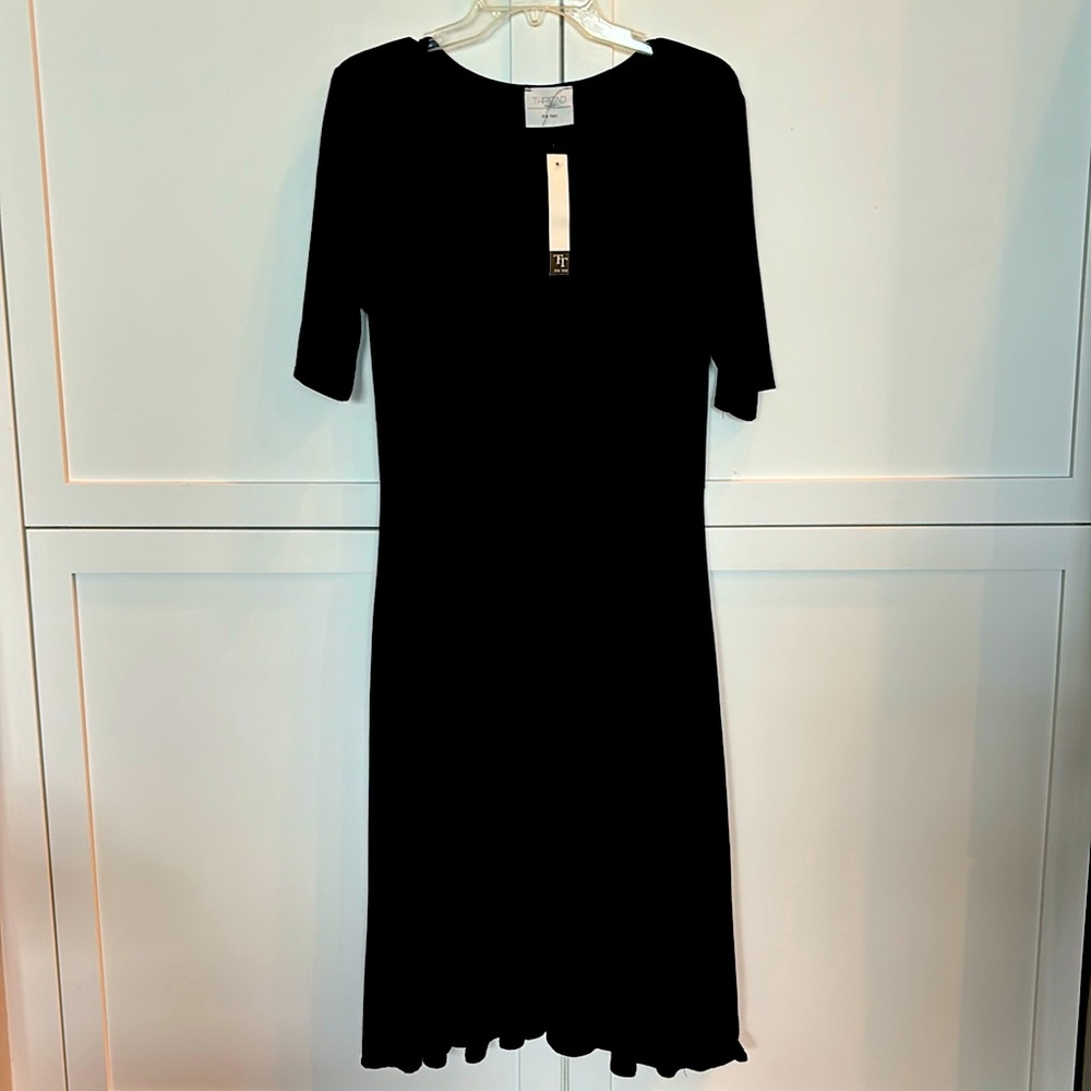 Ladies Black Casual Dress